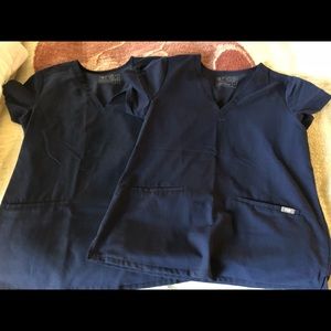 2 medium Figs Casma Scrub tops. Worn only twice.